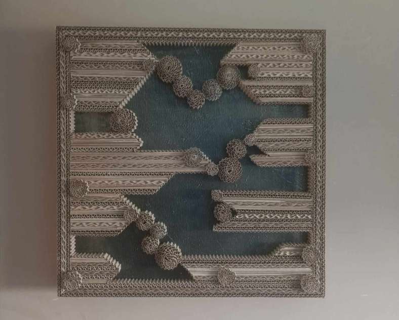 Manu'Elle  Manu'elle - decorative objects and furniture in recycled cardboard