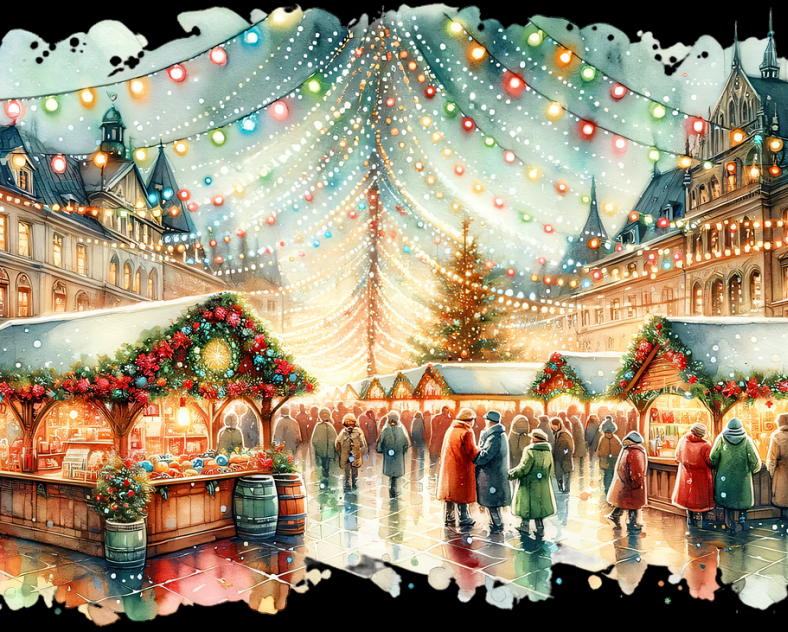 Pixabay marchés de noël