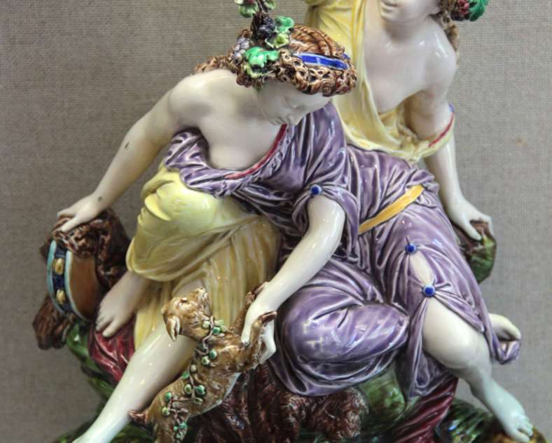 Musée de la Faïence  Faience museum - winter garden