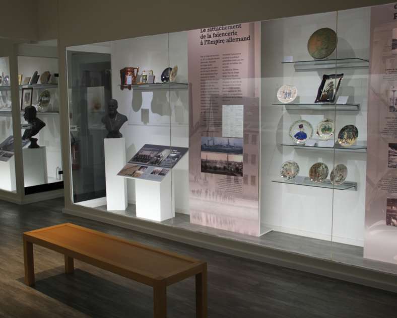 Sarreguemines Tourisme  Faience museum - winter garden