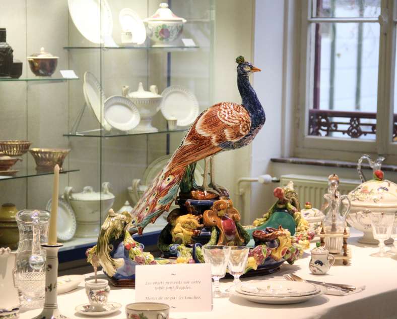 Sarreguemines Tourisme  Faience museum - winter garden