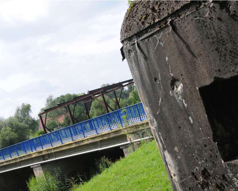 Philippe Keuer  La route de la ligne maginot : barrage de hirbach