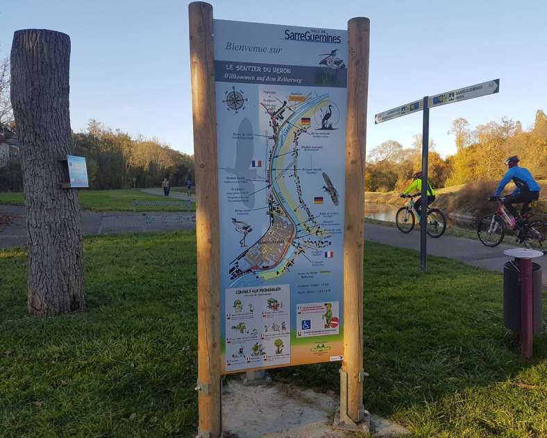 Sarreguemines Tourisme  Sentier du héron
