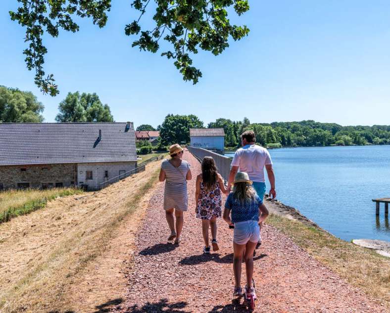 Les Carnets de Moselle-Est_Sarreguemines Tourisme  Étang de baignade de hirbach