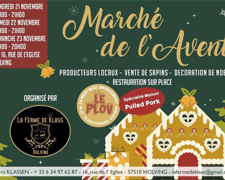 Elvira Klassen  Marché de l'Avent