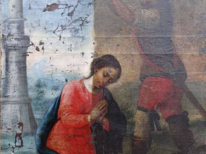 Delphine Dollez  Painting restorer Delphine Dollez