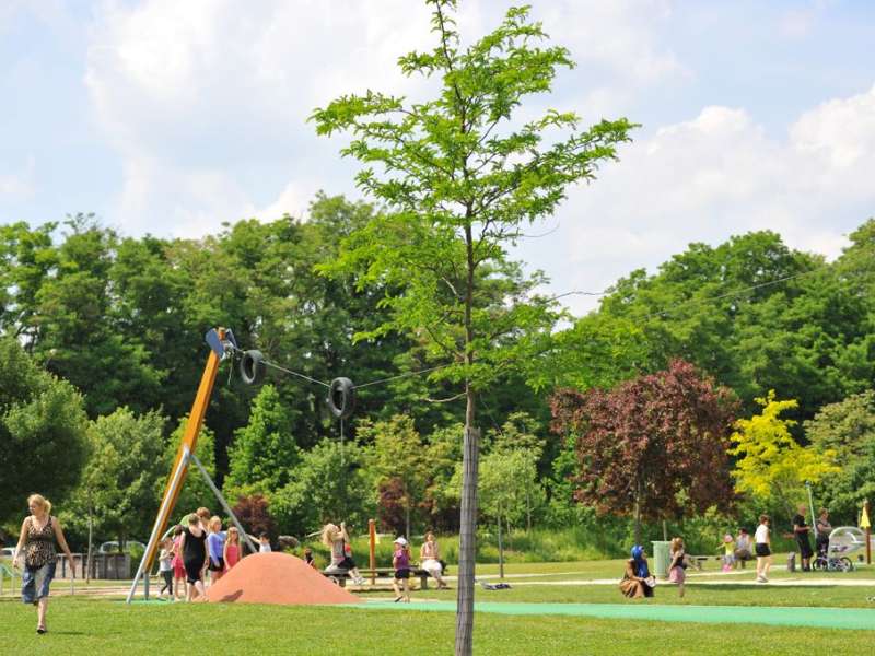 Philippe Gisselbrecht / Office de Tourisme de Metz Jardins Jean-Marie Pelt - Parc de la Seille