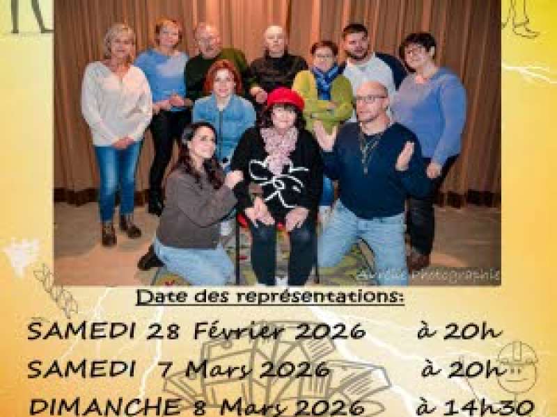 Section Théâtrale Trois-Maisons Théâtre en dialecte - Hurra mir sinn arm!