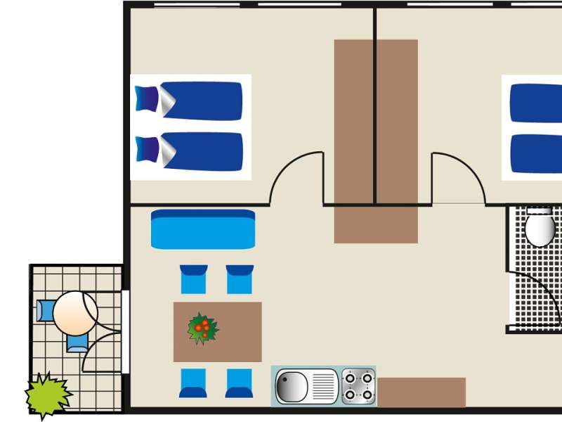 Kuhnle-Tours  Holiday appartment cigogne - marina Kuhnle-Tours