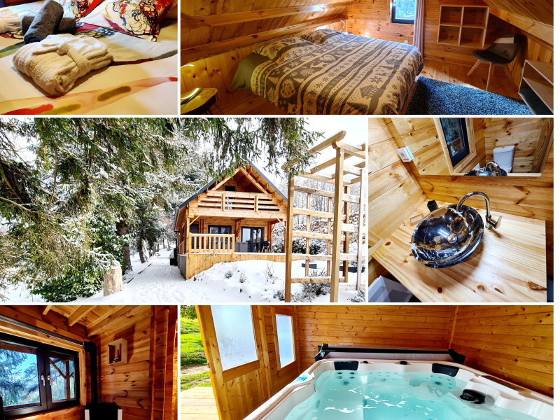 Les chalets d'Émilie  Holiday cottage Chalet Aura