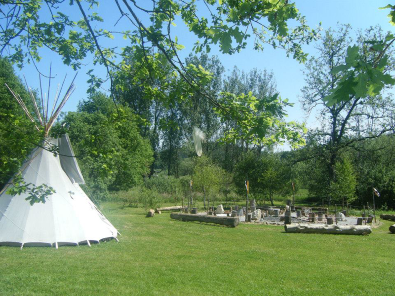 © Little cloud Tipis du moulin de Ramstein - Little Cloud
