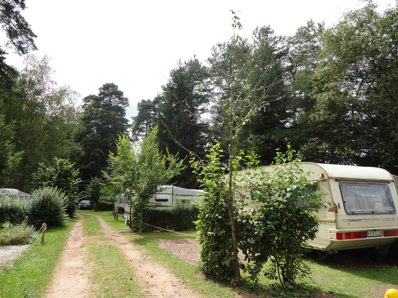 Office de Tourisme Motorhome service area at the Hanau campsite