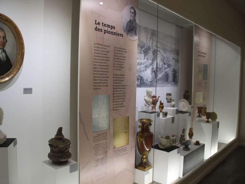 Sarreguemines Tourisme  Faience museum - winter garden