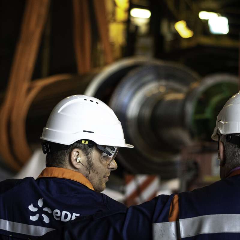 Centrale Edf de Cattenom Odysselec space at Cattenom power plant