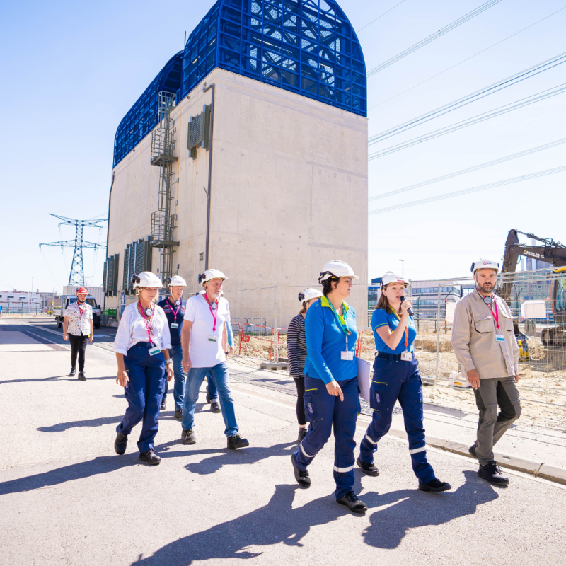 Centrale Edf de Cattenom Odysselec space at Cattenom power plant