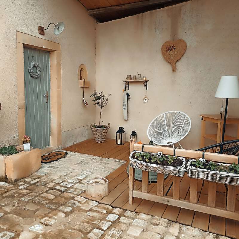 Frédérique Michel  Chambre d'hôtes dans l'ancienne dépendance d'une ferme