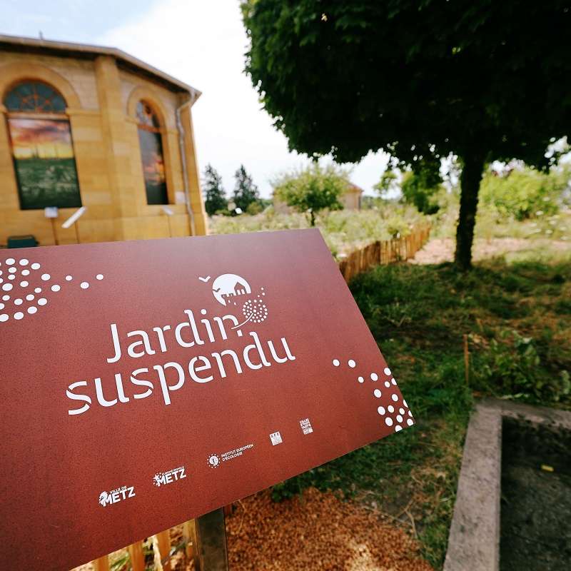 Ville de Metz Jardin suspendu du Cloître des Récollets