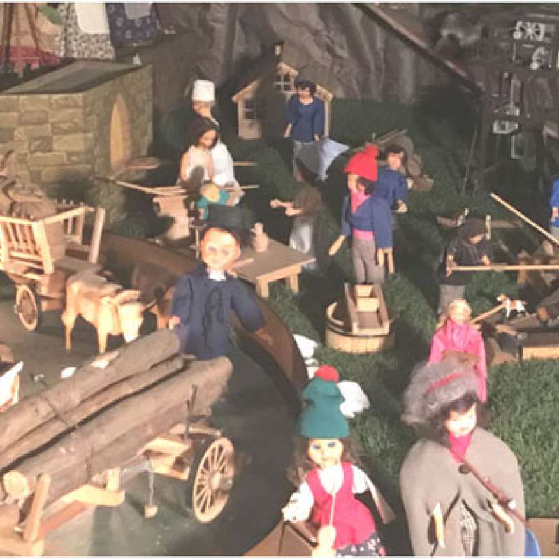 neant Exposition crèche de Vaudreching