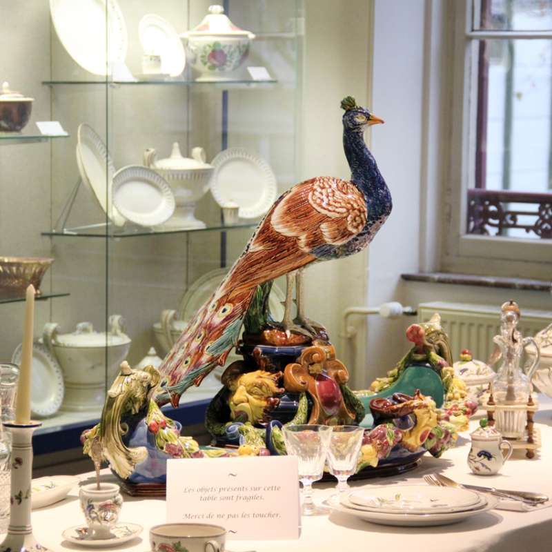 Sarreguemines Tourisme  Faience museum - winter garden