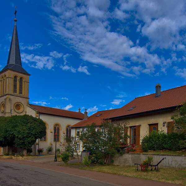 Liaison pédestre de Sanry-les-Vigy à la grande commune