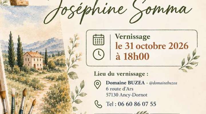 Vernissage d'exposition – Au fil des couleurs, remontée dans le temps