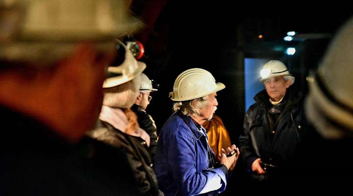 Nocturne à la cap lamp