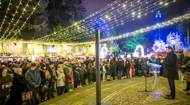 Inauguration des festivités de noël