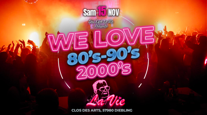 Soirée année 80' 90' 2000'