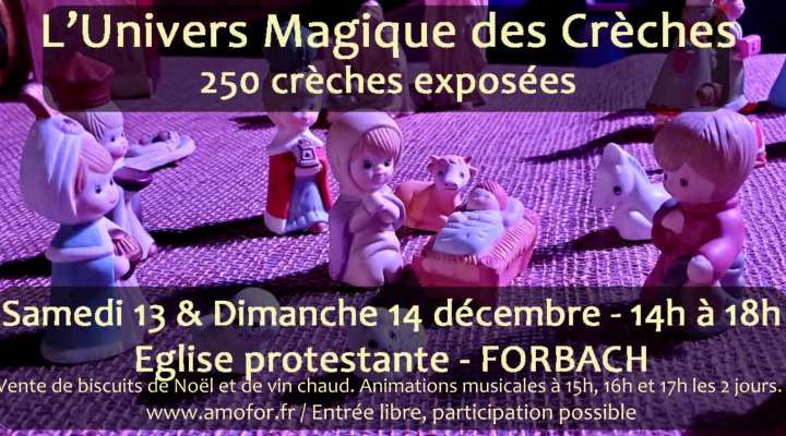 L'univers magique des crèches