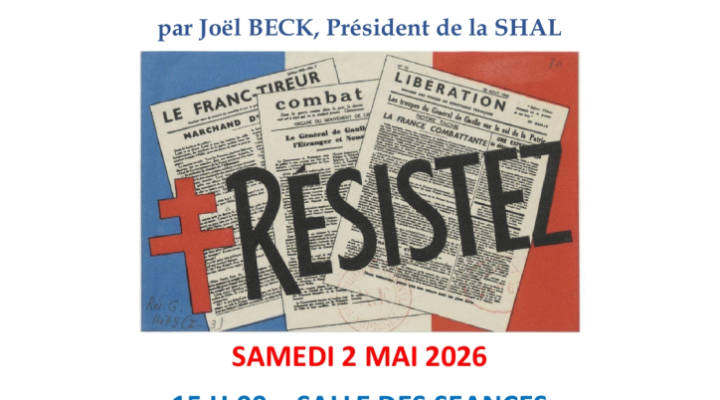 Conférence "Resistant(e)s et résistances à Forbach"