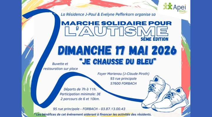 Marche solidaire pour l'autisme