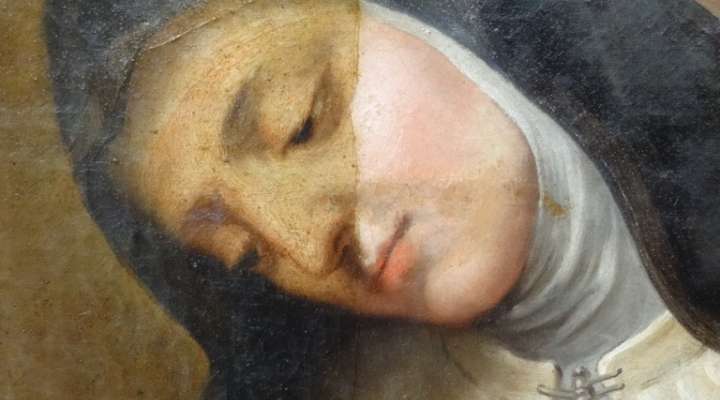 Restauratrice de tableaux Delphine Dollez