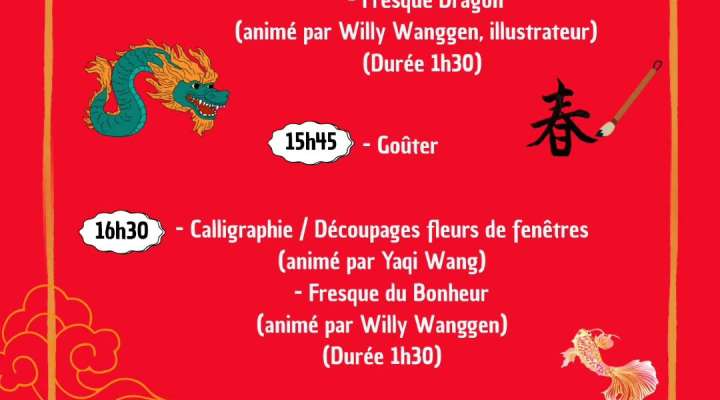 Nouvel an chinois - Imagine & Mots