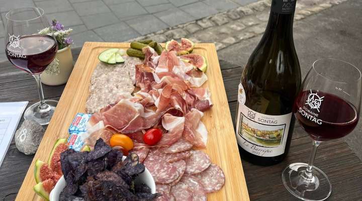 L'été au Domaine Sontag : Apéro à la cave