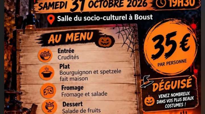 Soirée Halloween