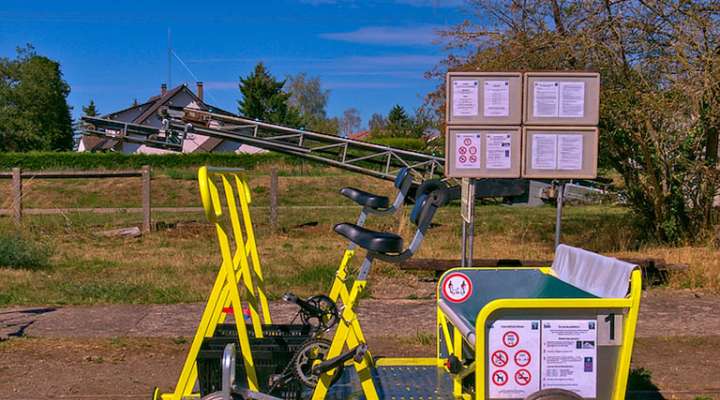 Vélorail de la Canner