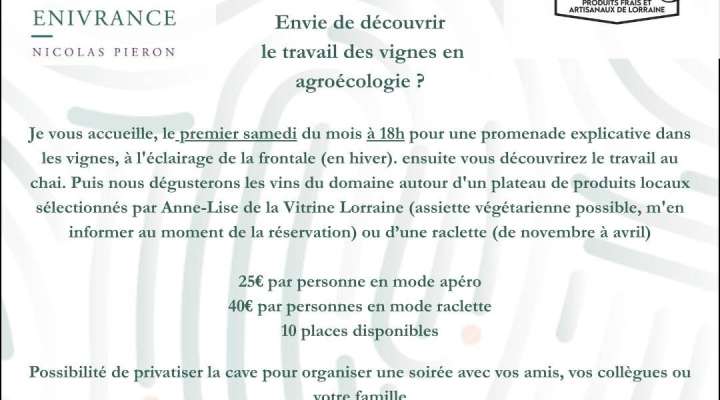 Balade apéro dans les vignes