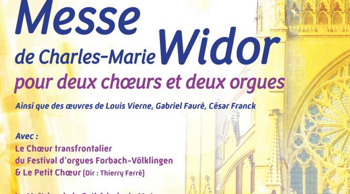 Concert avec 80 choristes à la cathédrale de Metz