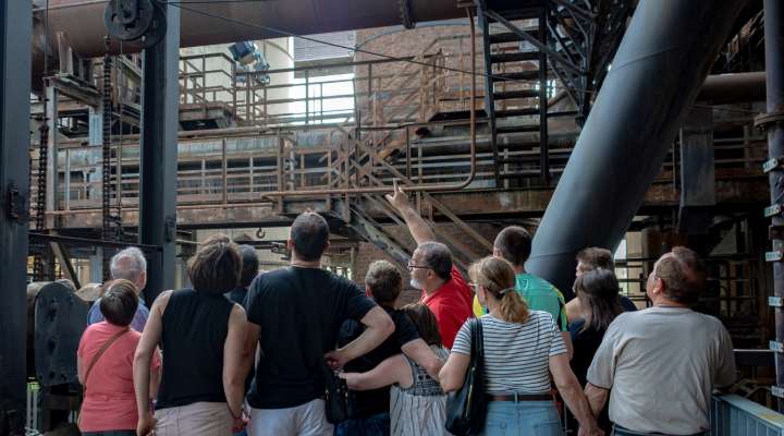 Visites guidées du Parc du haut-fourneau U4