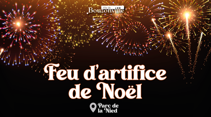 Feu d'artifice de Noël