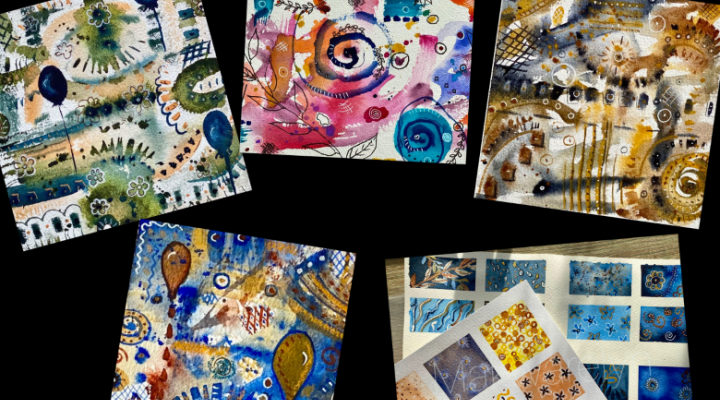 Atelier aquarelle "Peinture abstraite"