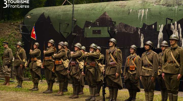 Reconstitution historique sur la Ligne Maginot