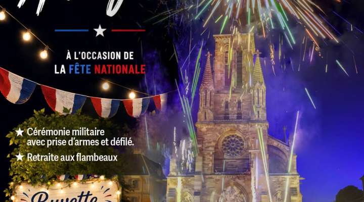 Fête nationale et feu d'artifice