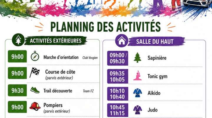 Journée découverte des sports au Pays de Dabo