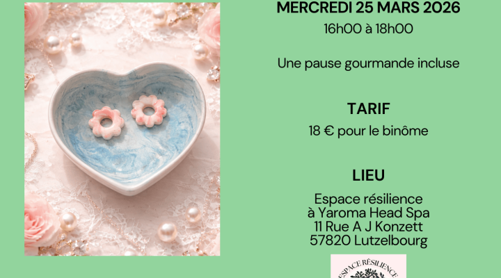 Atelier résine Mère fille