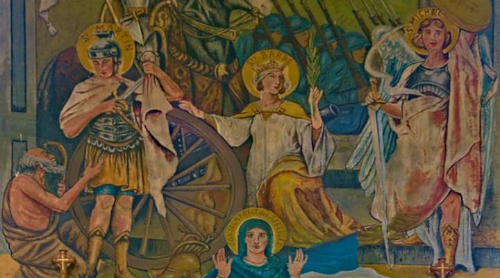 Fresques - Église Saint-Pierre et Saint-Paul