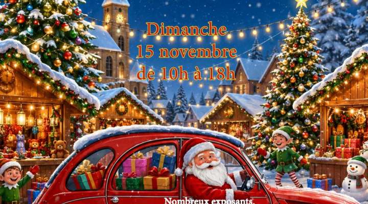 Marché de noël au musée de la 2CV