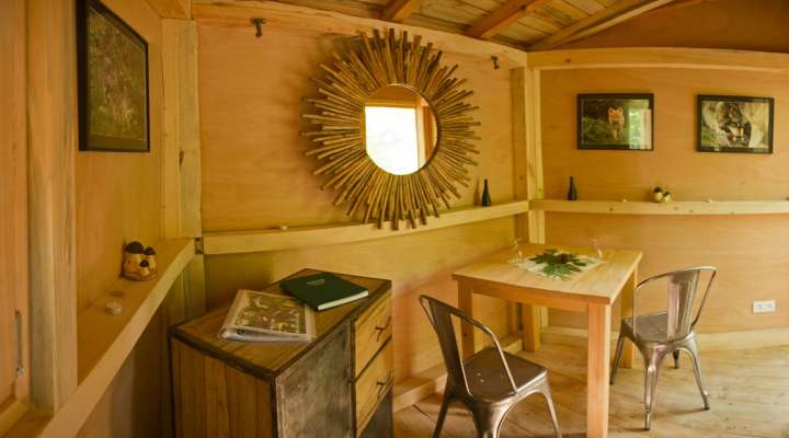 Hébergement insolite - Cabane des Tourtereaux