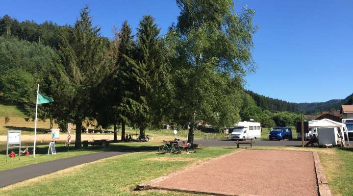 Aire d'accueil camping-cars