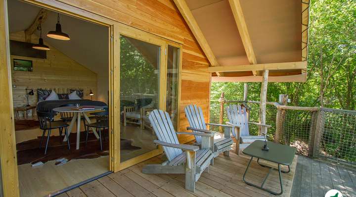 Hébergement insolite -Lodge des Grands Cerfs